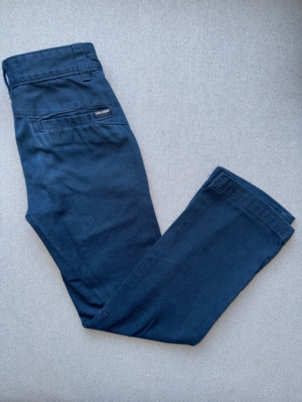 Volcom Navy Blue Kids Chino Bottoms Size 24